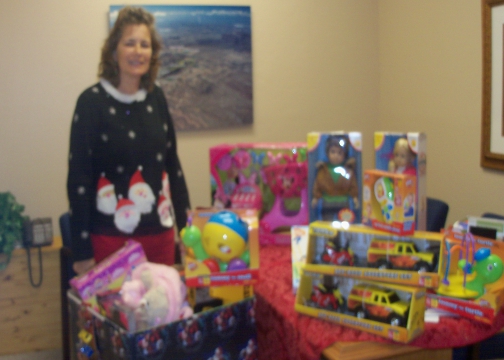 Farm Bureau Financial Services Agent Duane Ridl Spark of Love 12-17-12