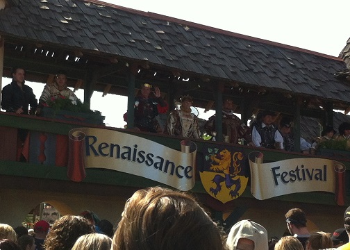 Arizona Renaissance Festival Entrance 3-23-13