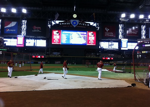 Skyview Affiliate Night At Chase Field 4-27-13